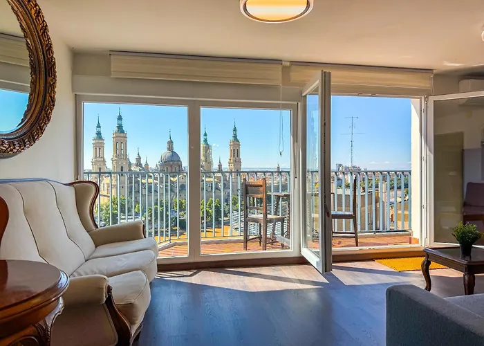 Apartamento Views To El Pilar- Turistea Saragoça